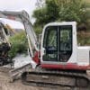 Bagger Takeuchi TB175 m. Engcon Löffel-Set